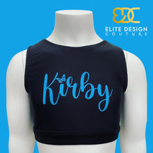 Load image into Gallery viewer, Personalised Name Crop top