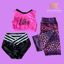 Load image into Gallery viewer, Personalised Name Crop top