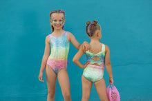 Load image into Gallery viewer, Bowtastic Rainbow Leotard