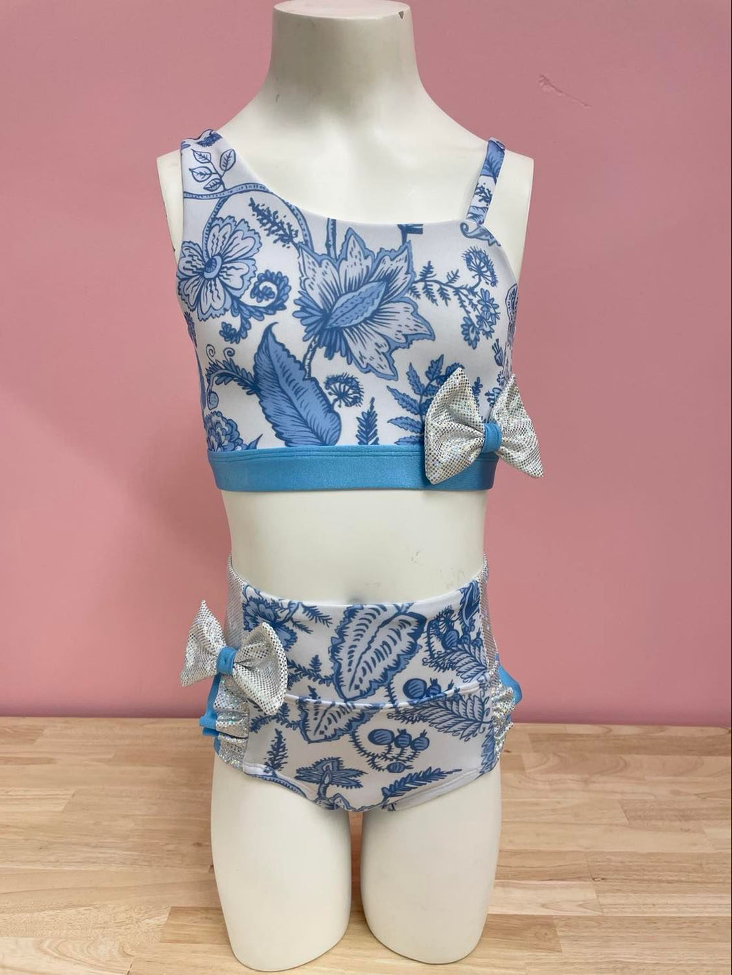 Blue Paisley Set