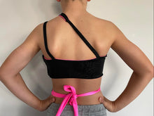 Load image into Gallery viewer, Mylee Crop Pink/Black
