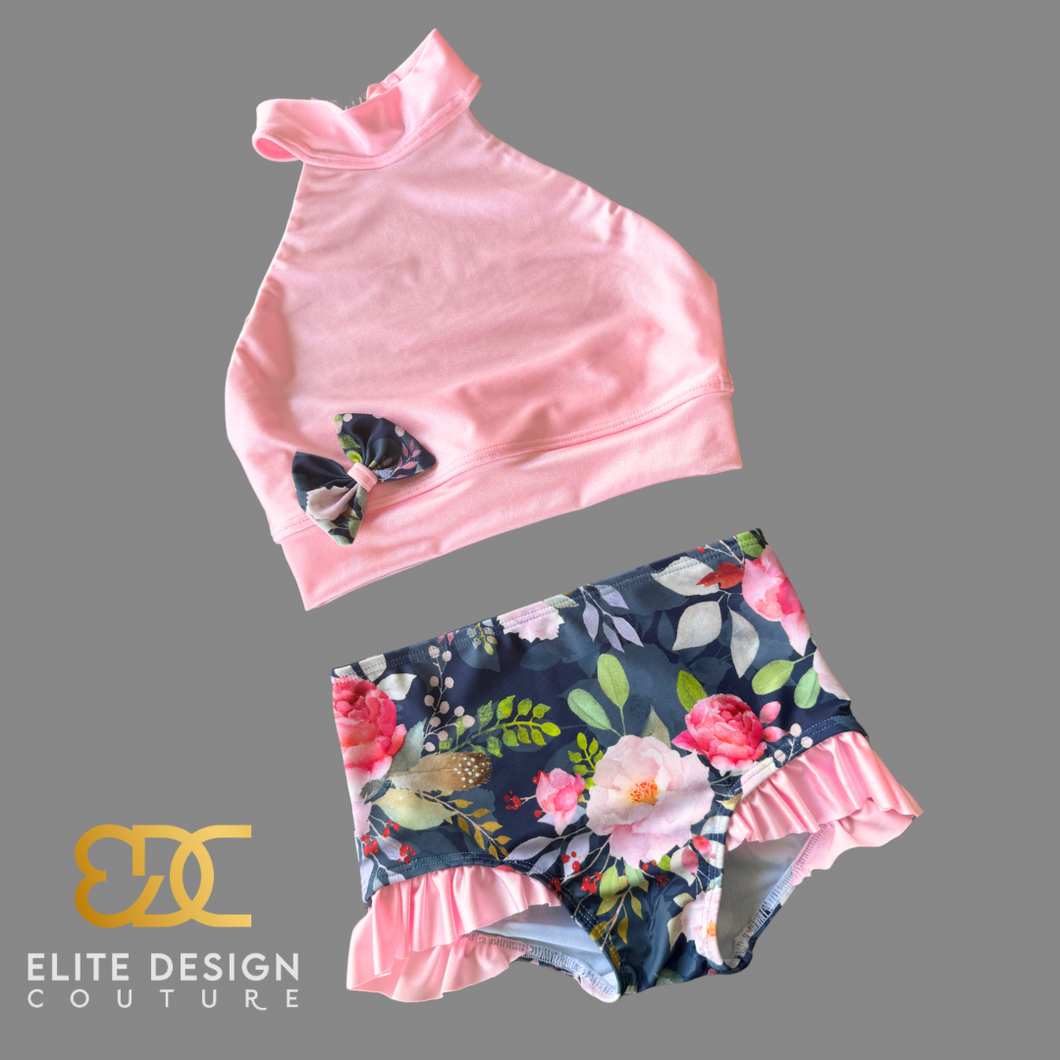 Floral Baby Pink Set