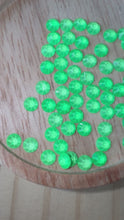 Load and play video in Gallery viewer, Neon Electric Green Rhinestones

