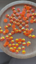 Load and play video in Gallery viewer, AB Orange Jelly Rhinestone

