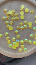 Load and play video in Gallery viewer, AB Golden Yellow Jelly Rhinestones
