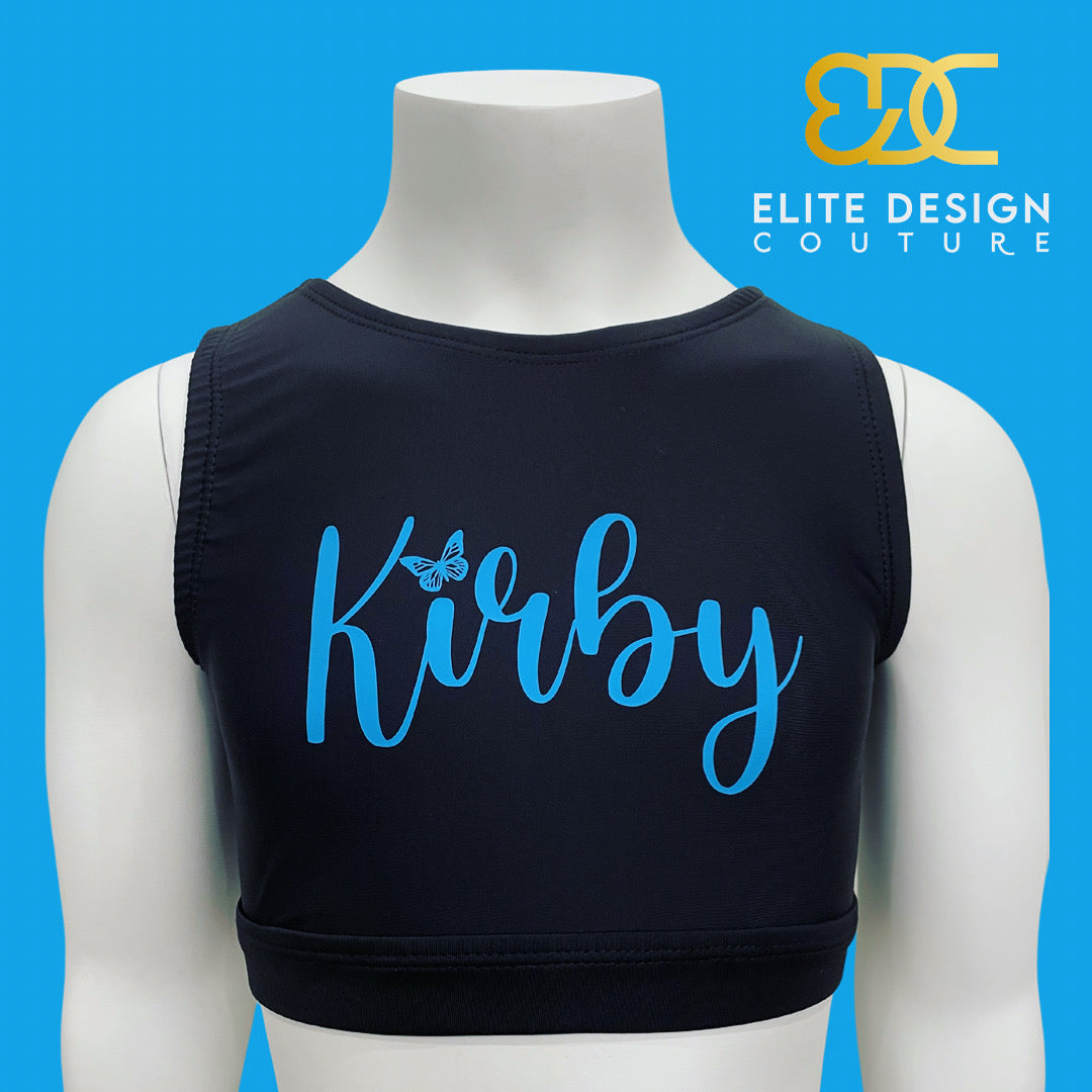 crop top personalised
