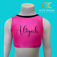 Load image into Gallery viewer, Personalised Name Crop with Bows
