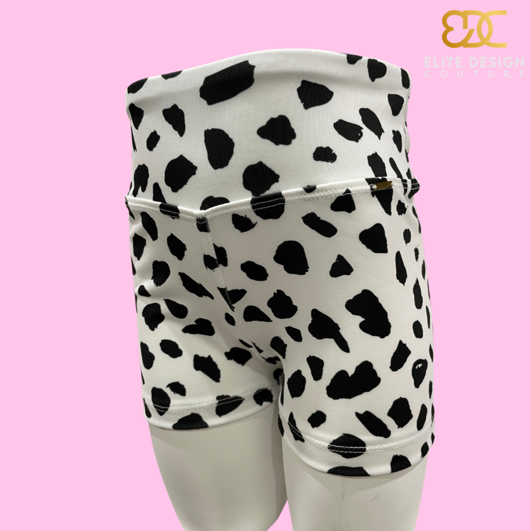 Dalmatian biker shorts cheap