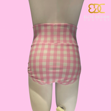 Load image into Gallery viewer, Gingham Pink Briefs
