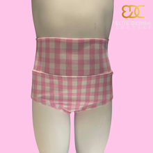Load image into Gallery viewer, Gingham Pink Briefs
