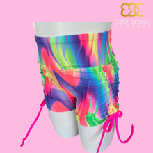 Load image into Gallery viewer, Cotton Candy Tie Shorts
