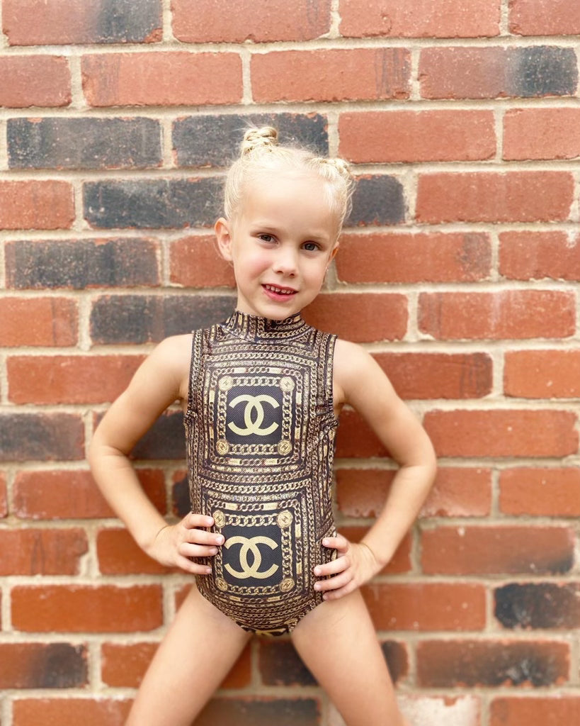 Turtle Neck Leotard.