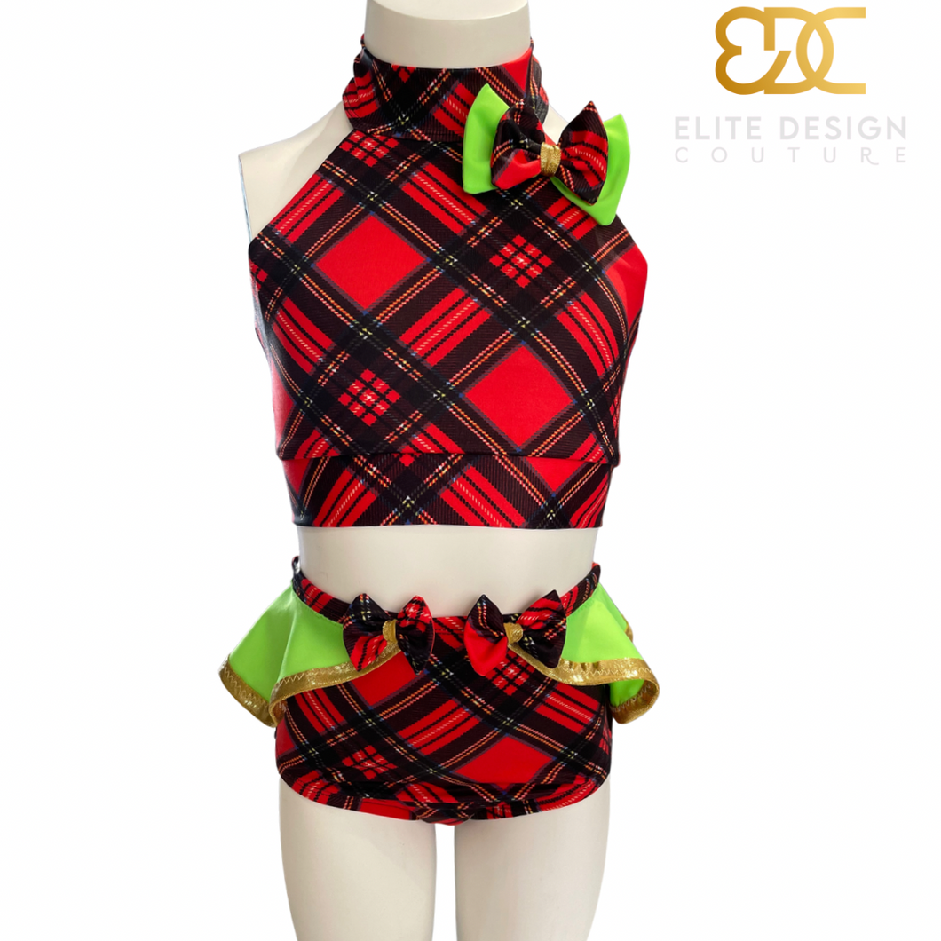 Xmas Tartan set.